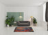 2' X 4' Atlantic Abstract Power Loom Non Skid Area Rug